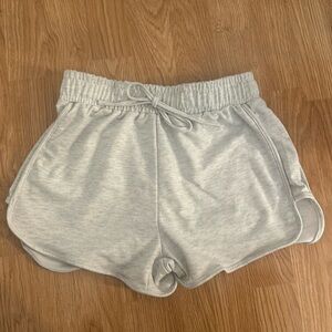 Light Grey Summer Sporty Shorts